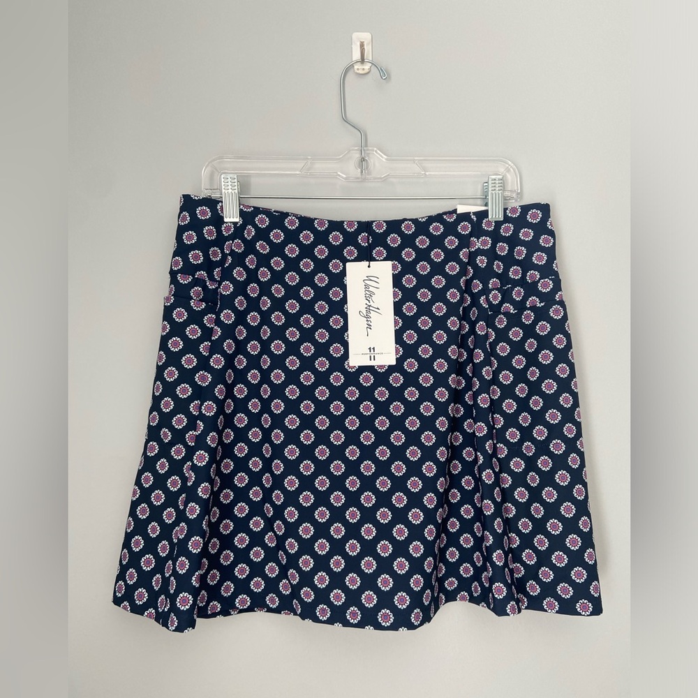 Walter Hagen Large 16in golf skort sports skirt, pockets moisture wicking NWT